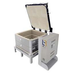 L&L Davinci Square Kiln - XB3218-D, Cone 10, 240V-1P, 59.2A, 18" H x 30-1/2" W x 30-1/2" D