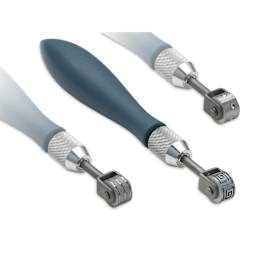 Xiem Detailing Art Rollers - Set B - close-up of roller tips