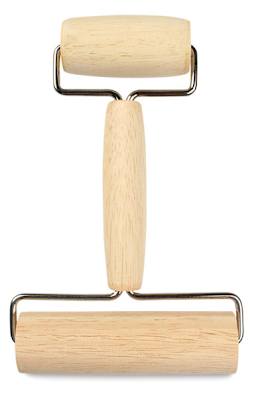 Amaco Pony Roller - Top view of double sided Roller