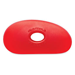 Mudtools Polymer Rib - Shape 1, Red/Very Soft