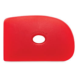 Mudtools Polymer Rib - Shape 2, Red/Very Soft