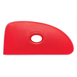 Mudtools Polymer Rib - Shape 4, Red/Very Soft