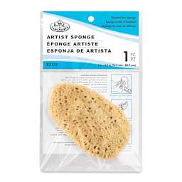 Royal & Langnickel Elephant Ear Sponge - 3 to 3-1/2" in package