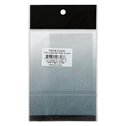 Richeson Stainless Steel Scrapers - Rectangle, Serrated, 2-3/4" x 5-1/2" (Back of package)