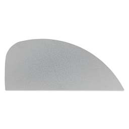 Richeson Stainless Steel Scrapers - Pointed Half Moon, 2" x 4-5/8"