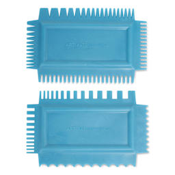 Art Alternatives Rubber Texture Combs - Pkg of 2