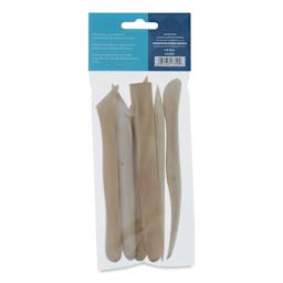 Art Alternatives Wood Modeling Tools - Set of 6, 6" - back of packaging