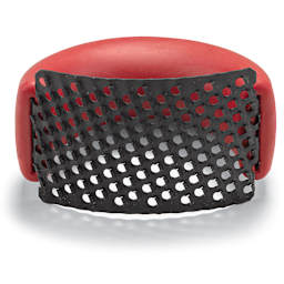 Mudtools Shredders - Small, Red, 2-3/4" x 2", bottom of shredder