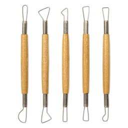 Art Alternatives Double-Ended Ribbon Sculpting Tools - Set of 5, 6-1/2"