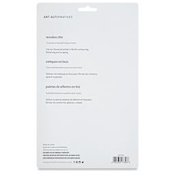 Art Alternatives Wooden Ribs - Set of 5 - back of packaging