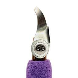 DiamondCore P8V Curved V Tip Palm Carver - side of tip