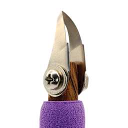 DiamondCore P8V Curved V Tip Palm Carver - tip, angled view