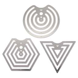 DiamondCore Geo Point Carving Tools - Set of 3 Metal Ribs