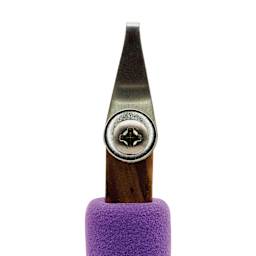 DiamondCore Carving Tool - P16, Straight U Tip, 1 mm - side