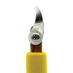 DiamondCore Carving Tool - P1, Curved V Tip - side