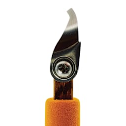 DiamondCore Carving Tool - P11, Curved Wide V Tip, 12 mm - side