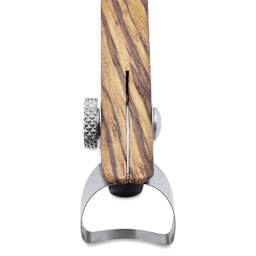 DiamondCore Handheld Clay Extruder - R4, Concave - close-up of tip