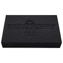 DiamondCore Semi-Flex Diamond Sanding Pad - A2, Medium, 120 grit - underside of pad
