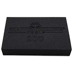 DiamondCore Semi-Flex Diamond Sanding Pad - A3, Fine, 200 grit - underside of pad