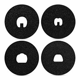 The Ceramic Shop Extruder Die Set - Set of 4, Slab Edge