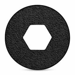 The Ceramic Shop Extruder Die Set - Set of 4, Hexagon second die