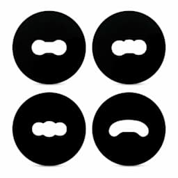 The Ceramic Shop Extruder Die Set - Set of 4, Handle Die Set 4