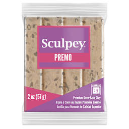 Sculpey Premo - 2 oz, Tan Granite, packaging