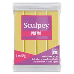 Sculpey Premo - 2 oz, Fluorescent Yellow