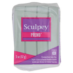 Sculpey Premo - 2 oz, Sage - front of packaging