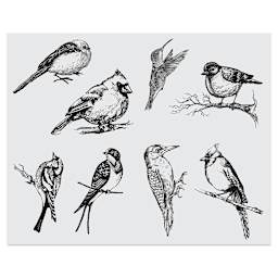 Mayco Designer Silkscreens - Small Birds