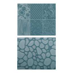 Sculpey Texture Sheet - Full view of Nature sheets