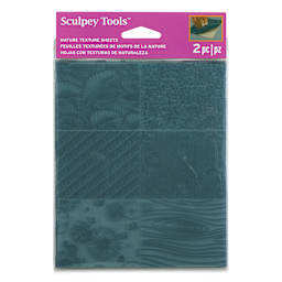 Sculpey Texture Sheet, Nature (front of package)