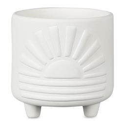 Mayco Earthenware Bisque Footed Containers - Sun, Pkg of 6 - front