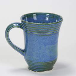 Mayco Stoneware Bisque Mugs - Pint Mug - finished example