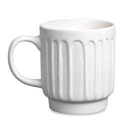 Mayco Stoneware Bisque Mugs - Fluted Mug