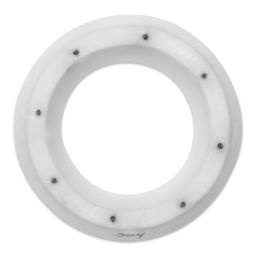 The Ceramic Shop Circle Kiln Stilt - 4" - underside