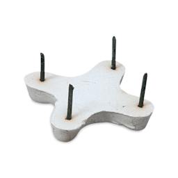 Steel-Pointed Star Stilts - 11-4, Pkg of 12 - single stilt