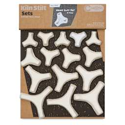 The Ceramic Shop Heavy Duty Kiln Stilts - Set of 15 - front of packaging