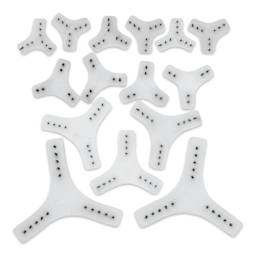 The Ceramic Shop Kiln Stilt B Series w/ Multiple Pins - Set of 15 - out of packaging