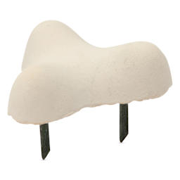 The Ceramic Shop A Series Kiln Stilt - Pkg of 12, #0 bottom view