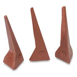 Orton Self-Supporting Cones - 3 05 Cones shown upright

