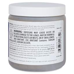 Amaco Kiln Cement - 1 lb Moist - back