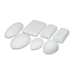 Amaco Drape Molds - Assortment of molds styles shown together