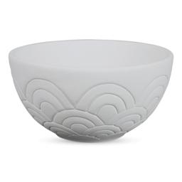 Mayco Earthenware Bisque Bowls - Scalloped Bowl