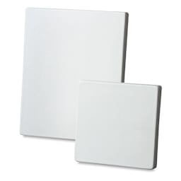 Mayco Clay Canvas - Two Clay squares shown upright
