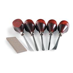 Palm-Grip Carvers - Set of 6