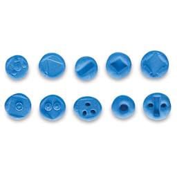 Clay Hammers - Patterns available from Hammers in Blue Clay discs