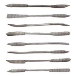 Richeson Coarse Rifflers - Set of 8, 8 in - out of packaging