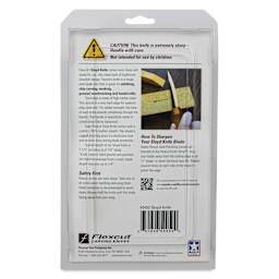 Flexcut Sloyd Knife - back of packaging