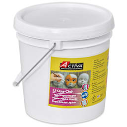 Activa Li-Qua-Che Pourable Papier Mâché - Gallon, side of bucket